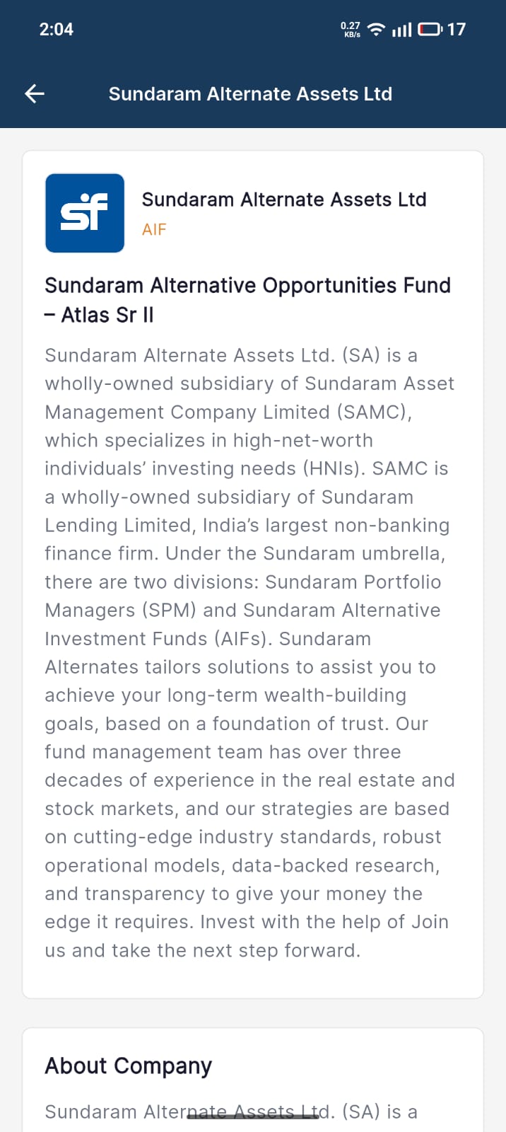 Stock Details View